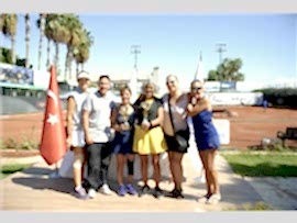 TTF MERSİN SENYÖR HAFTASONU TENİS TURNUVASI SONA ERDİ..