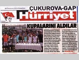 MERSİN TENİS YELKEN VE YÜZME KULÜBÜ BASIN HABERLERİ