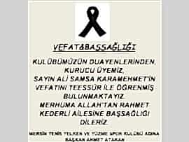 VEFAT & BAŞSAĞLIĞI