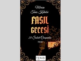 TENİS ROOF FASIL GECESİ