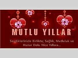 YENİ YILINIZ KUTLU OLSUN...