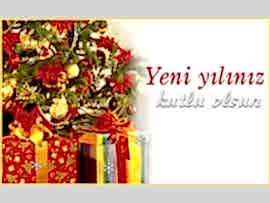 YENİ YILINIZ KUTLU OLSUN.