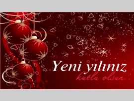 YENİ YILINIZ KUTLU OLSUN.