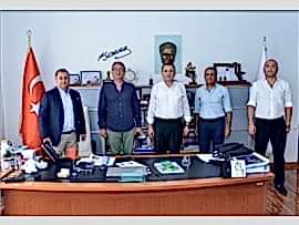 YÖNETİM KURULUMUZDAN YENİŞEHİR BELEDİYE BAŞKANLIĞINA ZİYARET...