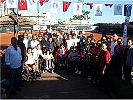 TEKERLEKLİ SANDELYE  TÜRKİYE TENİS ŞAMPİYONASI